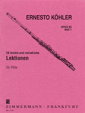 Illustration kohler lecons faciles melod. op. 93 v 1