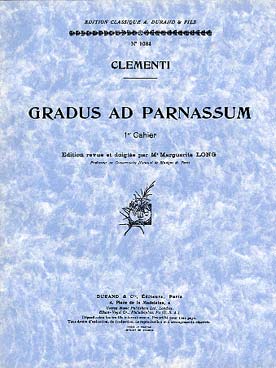 Illustration de Gradus ad parnassum (révision M. Long) - 1er cahier