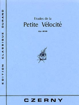 Illustration czerny op. 636 petite velocite