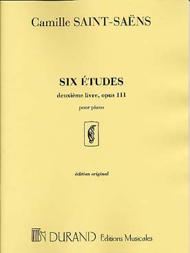 Illustration saint-saens etudes op. 111 recueil vol 2
