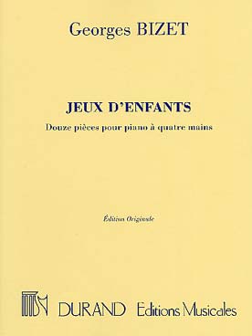 Illustration bizet jeux d'enfants op. 22