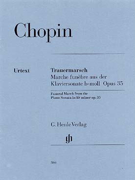 Illustration chopin marche funebre de la sonate op 35