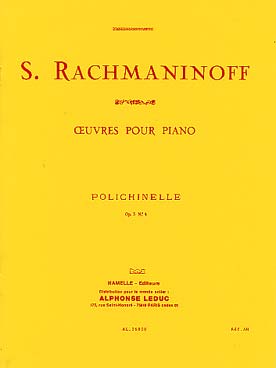 Illustration rachmaninov polichinelle, op. 3 n° 4
