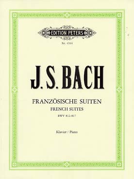 Illustration de Suites françaises BWV 812-817