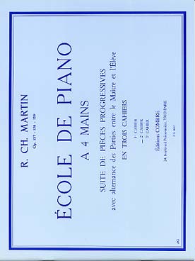 Illustration de École de piano à 4 mains - Vol. 2 : op. 128