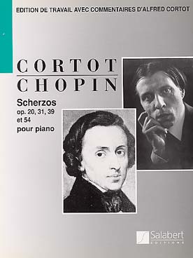 Illustration chopin scherzi (cortot) op. 20/31/54