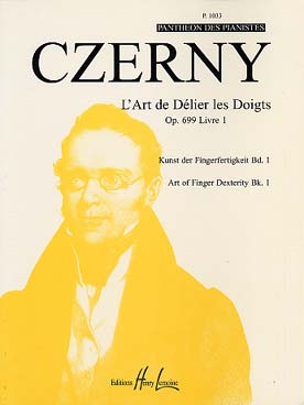 Illustration czerny op. 699/740 art delier doigts 1