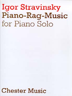Illustration stravinsky piano rag music