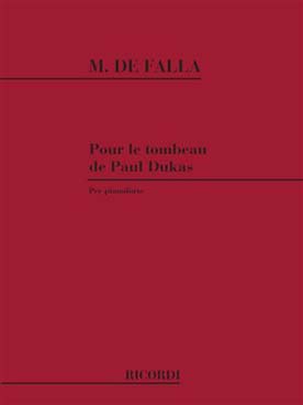 Illustration de Pour le Tombeau de Paul Dukas