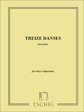 Illustration danses pour piano : 13 danses