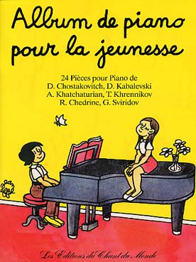 Illustration album de piano pour la jeunesse