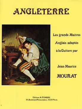 Illustration de Les GRANDS MAÎTRES adaptés pour la guitare par J. M. MOURAT - Angleterre