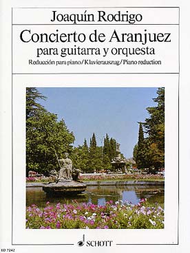 Illustration de Concerto d'Aranjuez pour guitare et orchestre, réduction piano