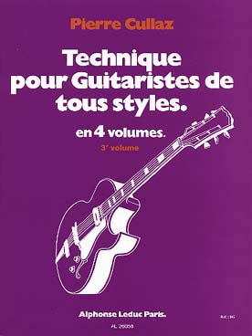 Illustration de Technique pour guitaristes tous styles - Vol. 3