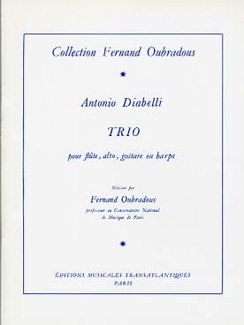 Illustration diabelli trio flute, alto & guitare