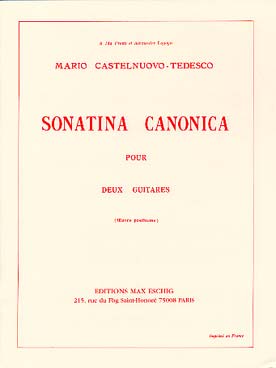 Illustration de Sonatina canonica op. 196