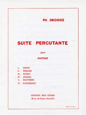 Illustration de Suite percutante N° 4 : Choral