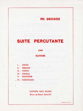 Illustration de Suite percutante N° 6 : Rasgueado