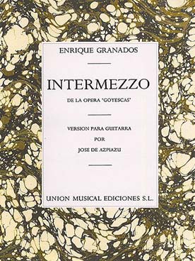 Illustration de Intermezzo (de Goyescas)(tr. Azpiazu)