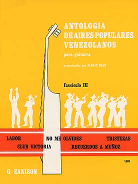 Illustration diaz anthologie airs popul. venezuel. 3