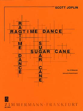 Illustration de 2 Ragtimes : Ragtime dance - Sugar cane (tr. Niederberger pour 6 guitares)