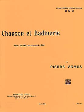 Illustration camus chanson et badinerie