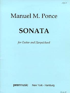 Illustration de Sonate pour guitare et clavecin