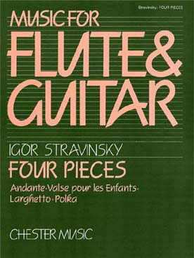 Illustration de 4 Pièces : Andante, Valse pour les enfants, Larghetto, Polka (tr. Levering)