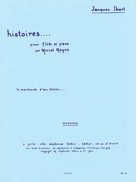 Illustration de Histoires (tr. Moyse) : - N° 9 : La marchande d'eau fraîche