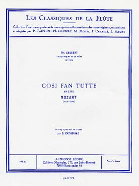 Illustration de Ariette de Cosi fan tutte