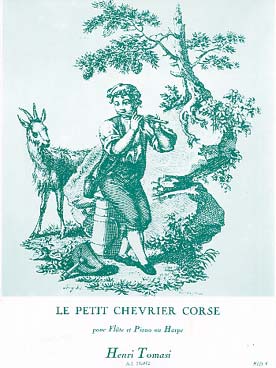Illustration de Le Petit chevrier corse (flûte et piano ou harpe)