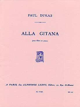 Illustration de Alla gitana