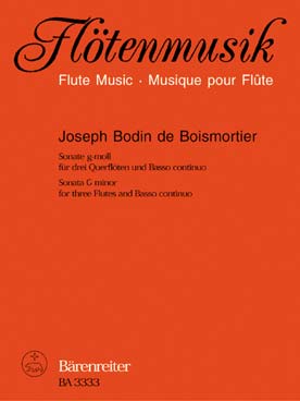 Illustration boismortier sonate op. 31/1 en sol min