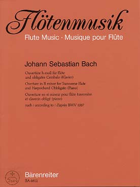 Illustration de Suite N° 2 BWV 1067 en si m (tr. Kirchner)