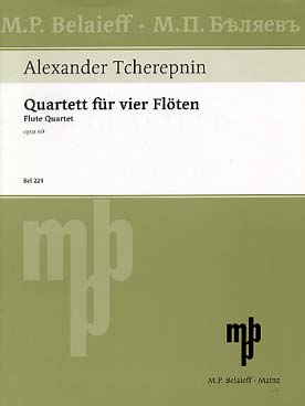 Illustration tcherepnine quatuor op. 60