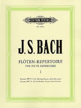 Illustration bach js solos de flute vol. 1