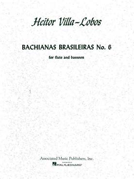 Illustration de Bachianas brasileiras N° 6 pour flûte et basson