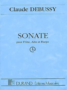 Illustration debussy sonate fl, alto & harpe conduct.