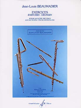 Illustration beaumadier exercices pour flute piccolo