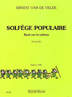 Illustration de Solfège populaire A, clé de sol