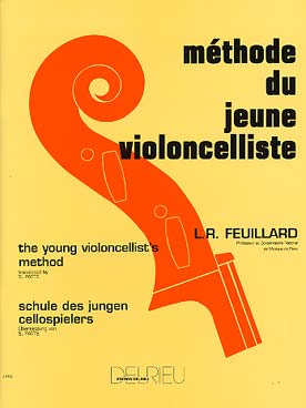 Illustration feuillard methode jeune violoncelliste
