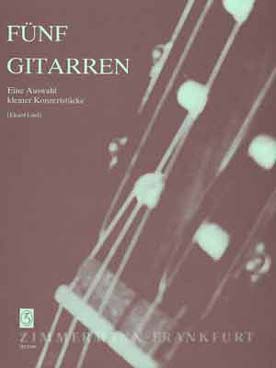 Illustration de Fünf Gitarren