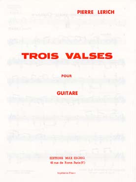 Illustration de 3 Valses