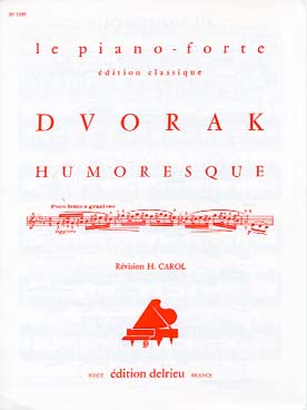 Illustration de Humoresque op. 101 N° 7 - éd. Delrieu