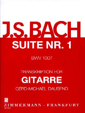 Illustration de Suites pour violoncelle - N° 1 BWV 1007 (tr. Dausend)