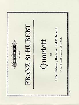 Illustration schubert op. 21 d96 quatuor