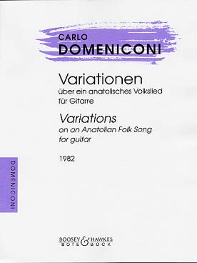 Illustration domeniconi variat anatolisches volkslied