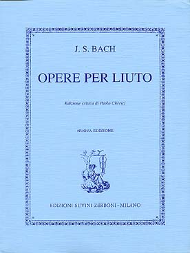 Illustration bach js oeuvre complete pour luth (ze)
