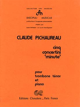 Illustration de 5 Concertini minute pour trombone ténor et piano