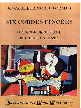 Illustration de 6 Cordes pincées, méthode de guitare pour les enfants